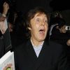 Paul McCartney au lancement du livre Food de sa fille Mary, à Londres, le 3 mai 2012.