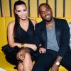 Kanye West et Kim Kardashian le 23 avril 2012 à New York