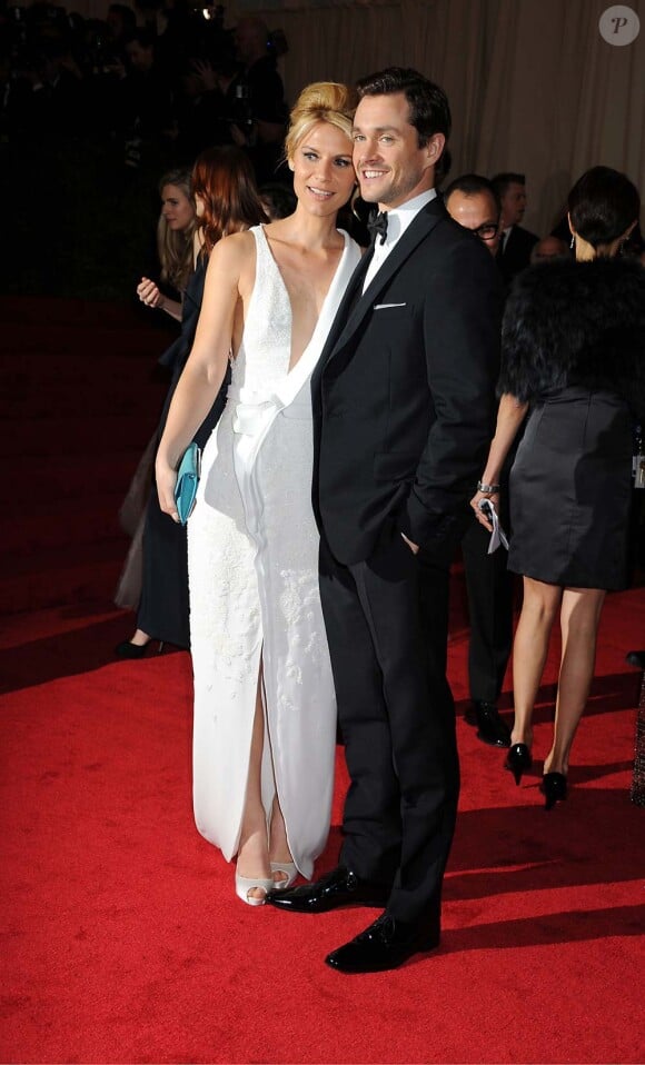 Claire Danes et Hugh Dancy au Costume Institute Gala, à New York, le 7 mai 2012.