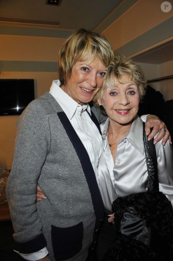 Annie Cordy et Alice Dona à Paris, le 8 octobre 2011.