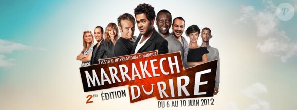 Jamel Debbouze et les nouvelles têtes d'affiche du Festival du Marrakech du rire du 6 au 10 juin 2012