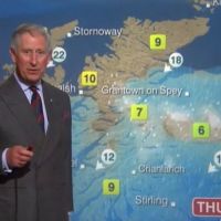 Le prince Charles présente la météo avec beaucoup d'humour !