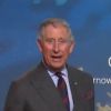 Le prince Charles, plein de surprises, présente la météo sur la chaîne BBC Ecosse le 10 mai 2012