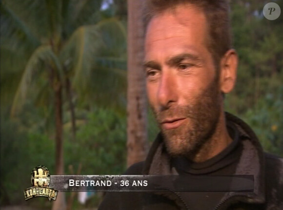 Bertrand dans Koh Lanta 2012, vendredi 11 mai 2012 sur TF1