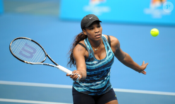 Serena Williams à Melbourne, en janvier 2012.