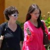 Jennifer Love Hewitt emmène sa mère au Nail Garden pour une manucure et chez El Torito pour déjeuner le samedi 12 mai 2012 à Los Angeles, avant la fête des mères