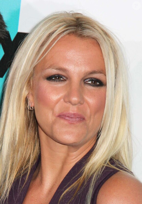 Britney Spears à la conférence de presse The X Factor, organisée par la Fox à Central Park, New York, le 14 mai 2012.
