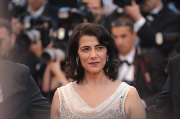 Hiam Abbas lors de l'ouverture du Festival de Cannes, le 16 mai 2012.