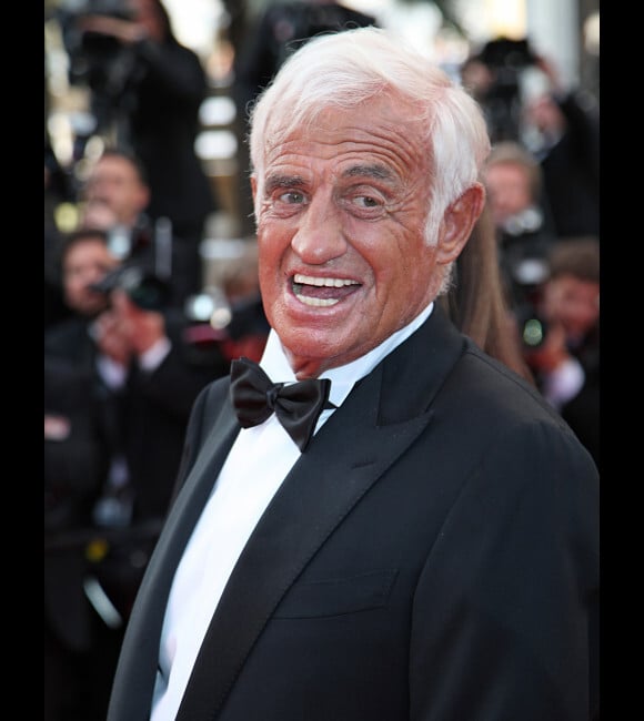 Jean-Paul Belmondo à Cannes, le 17 mai 2011.