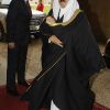 Le roi du Bahreïn arrive à Windsor. La reine Elizabeth II accueillait à déjeuner à Windsor, pour son jubilé de diamant, les souverains de 26 pays, le 18 mai 2012. Possiblement le plus grand rassemblement de têtes couronnées depuis le couronnement de la monarque en 1953.