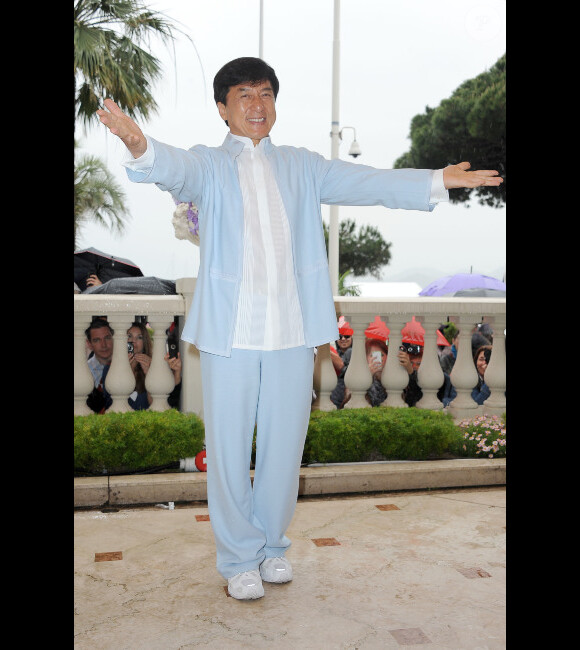 Jackie Chan le 18 mai 2012 à Cannes.
