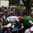 Enterrement de Warda El Djazaïra, au cimetière El Alia, d'Alger, le 19 mai 2012