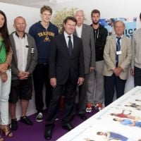 Yannick Agnel, Lionel Letizi et la jolie Nastasia Noens unis pour l'Open de Nice