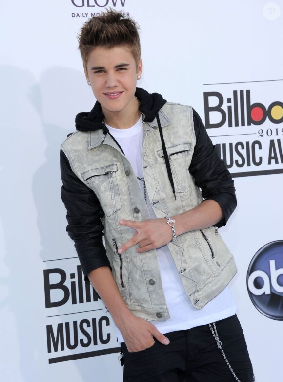 Justin Bieber aux Billboard Music Awards, à Las Vegas, le 20 mai 2012.