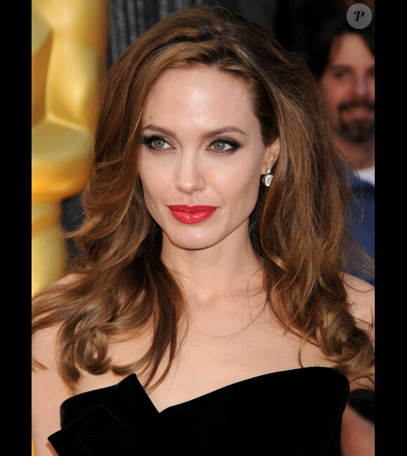 Angelina Jolie lors des Oscars en février 2012.