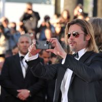 Cannes 2012 : Brad Pitt, chic, savoure son grand moment sans Angelina Jolie