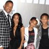 Will Smith, Jada Pinkett, et leurs enfants Willow et Jaden lors de l'avant-première de Men In Black III à New York, le 23 mai 2012.