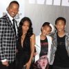 Will Smith, Jada Pinkett, et leurs enfants Willow et Jaden lors de l'avant-première de Men In Black III à New York, le 23 mai 2012.