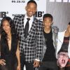 Will Smith, Jada Pinkett, et leurs enfants Willow et Jaden lors de l'avant-première de Men In Black III à New York, le 23 mai 2012.