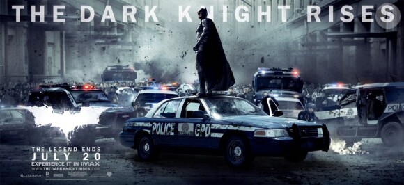 Batman dans The Dark Knight Rises de Christopher Nolan.
