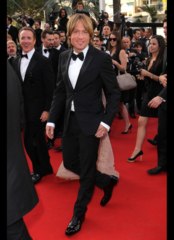 Keith Urban lors de la montée des marches de Paperboy, le 24 mai 2012 au Festival de Cannes.