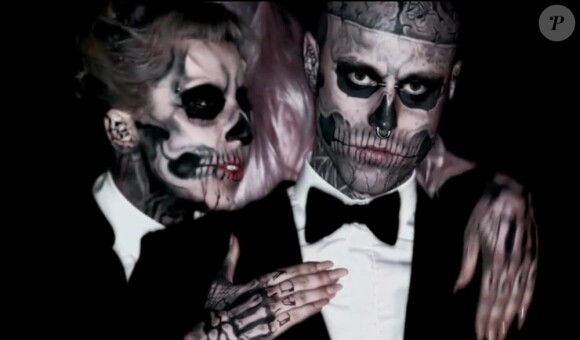 Zombie Boy dans le clip Born This Way de Lady Gaga, février 2011