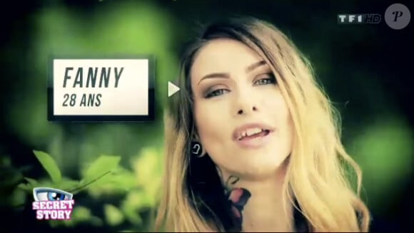 Portrait de Fanny dans Secret Story 6, vendredi 25 mai 2012 sur TF1