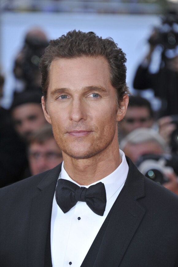 Matthew McConaughey lors de la montée des marches pour le film Mud au Festival de Cannes le 26 mai 2012
