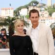 Reese Witherspoon et Matthew McConaughey pour le photocall de Mud lors du Festival de Cannes 2012