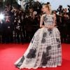 Diane Kruger ose une robe Christian Dior Haute Couture pour la cérémonie de clôture du Festival de Cannes 2012. Le 27 mai 2012.