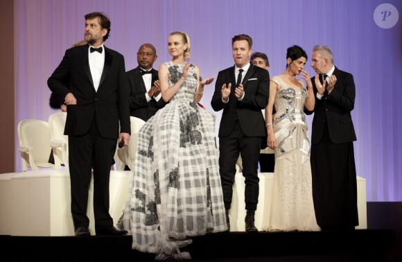 Diane Kruger lors de la cérémonie de clôture du Festival de Cannes 2012. Le 27 mai 2012.