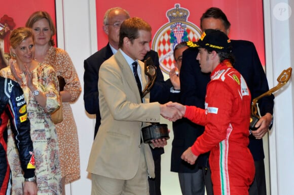 Andrea Casiraghi était présent pour remettre le trophée du troisième à l'Espagnol Fernando Alonso.
La princesse Charlene a suivi le Grand Prix de Monaco, le 27 mai 2012, entre le prince Albert, la comtesse Sophie de Wessex et les frères Andrea et Pierre Casiraghi, avant de prendre part à la cérémonie de remise des trophées, à l'issue de la victoire de Mark Webber.