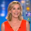 Laurence Ferrari, très souriante, lors de son dernier journal de 20 heures sur TF1 le jeudi 31 mai 2012