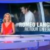Laurence Ferrari lors de son dernier journal de 20 heures sur TF1 le jeudi 31 mai 2012