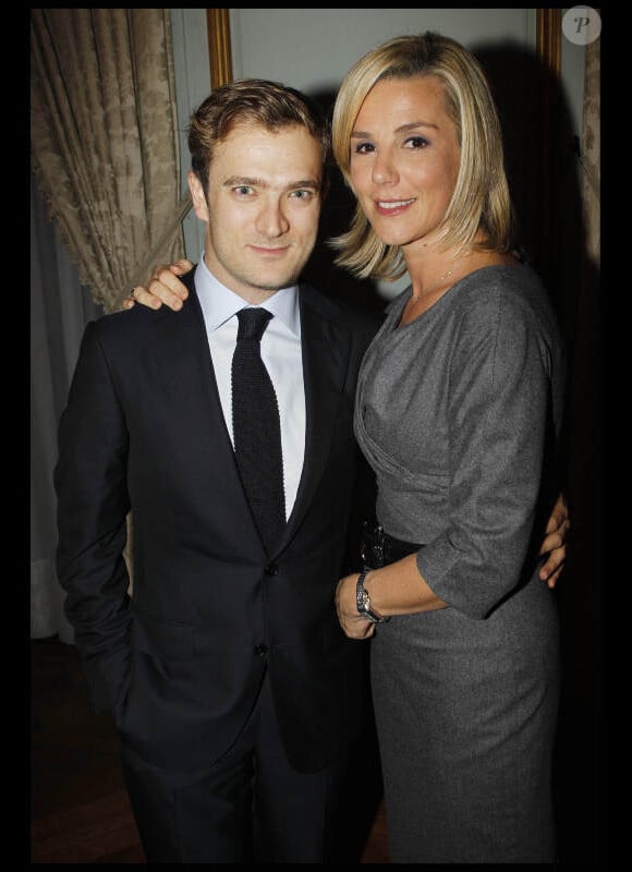 Laurence Ferrari et son mari Renaud Capuçon en novembre 2011 à Paris