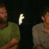 Bertrand et Claude lors de l'ultime conseil (Koh Lanta - La Revanche des Héros / épisode du vendredi 1er jun 2012)