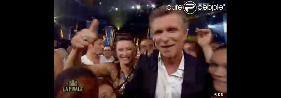 Denis Brogniart fête la victoire de Bertrand (prime time ...