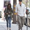 Hayden Christensen et Rachel Bilson, dans les rues de Los Angeles, le vendredi 1er juin 2012.