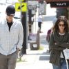 Hayden Christensen et Rachel Bilson, dans les rues de Los Angeles, le vendredi 1er juin 2012.