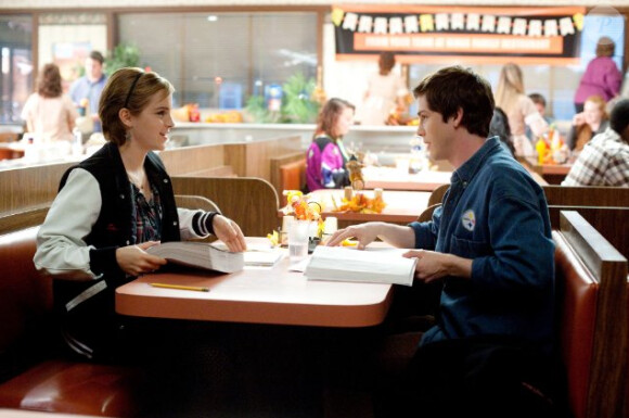 Emma Watson et Logan Lerman dans The Perks of Being a Wallflower.