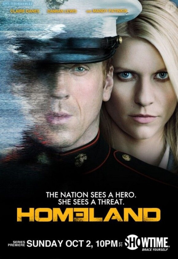 Claire Danes, héroïne de la série Homeland