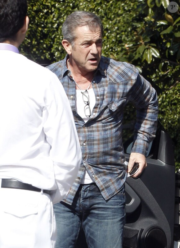 Mel Gibson le 11 février 2012 à Los Angeles