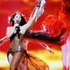 Anggun, à Baku en Azerbaïdjan, lors des répétitions de l'Eurovision 2012, le vendredi 25 mai 2012.