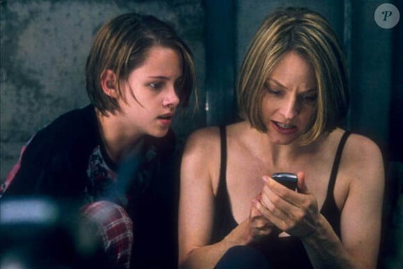 Kristen Stewart et Jodie Foster dans Panic Room (2002).