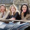 Florence Migraine Bourgnon, Julie Gayet, Jovanka Sopalovic au rallye des Princesses