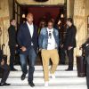 Jay-Z et Beyoncé sont allés déjeuner au Costes, à Paris le 7 juin 2012