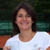 Estelle Denis, grande gagnante le 7 juin 2012 lors du Trophée des Personnalités au Petit Jean-Bouin à quelques pas de Roland-Garros