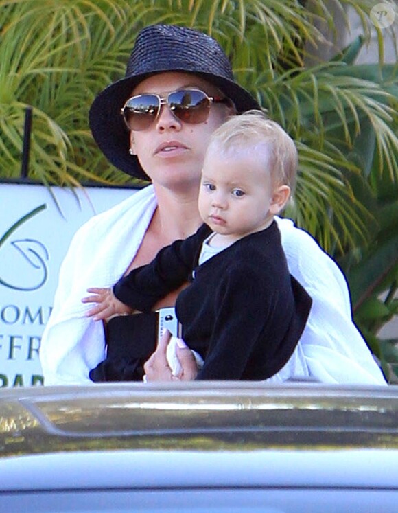 Pink et sa fille Willow, le 28 mai 2012 à Los Angeles
