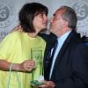 Estelle Denis a remporté le 19e Trophée des Personnalités organisé par Framboise Holtz et reçu son trophée des mains du président de la FFT Jean Gachassin, le 8 juin 2012 en marge de Roland-Garros.