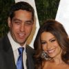 Sofia Vergara et Nick Loeb à Los Angeles, le 26 février 2012.
